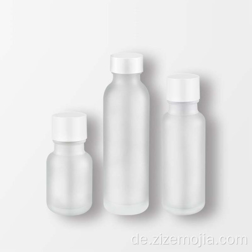 Neuankömmling 50ml kosmetische Glaslotionsflasche